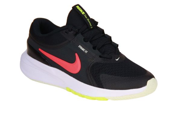 Nike Star Runner 5 Zwart-Rood  (HF7004-010) - MerkenOutlet