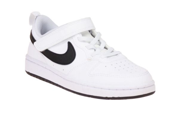 Nike Court Borough Low Recraft PS Wit-Zwart  (DV5457-104) - MerkenOutlet