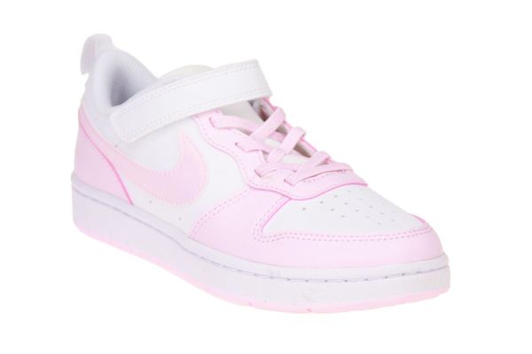 Nike Court Borough Low Recraft PS Wit-Roze  (DV5457-105) - MerkenOutlet