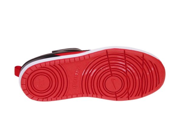 Nike Court Borough Low Recraft PS Zwart-Rood  (DV5457-600) - MerkenOutlet