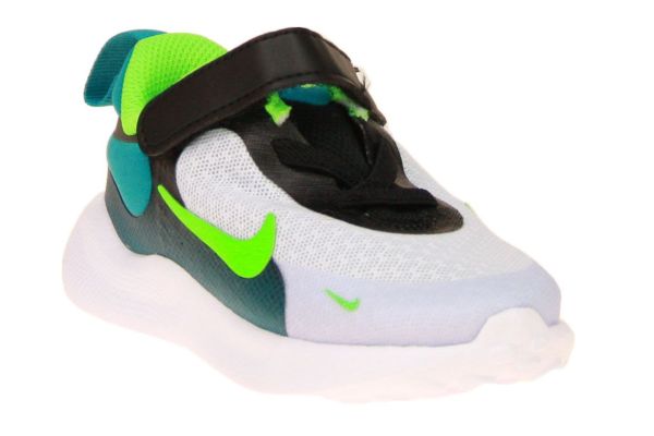 Nike Revolution 7 TDV Sneaker Grijs-Groen  (FB7691-005) - MerkenOutlet