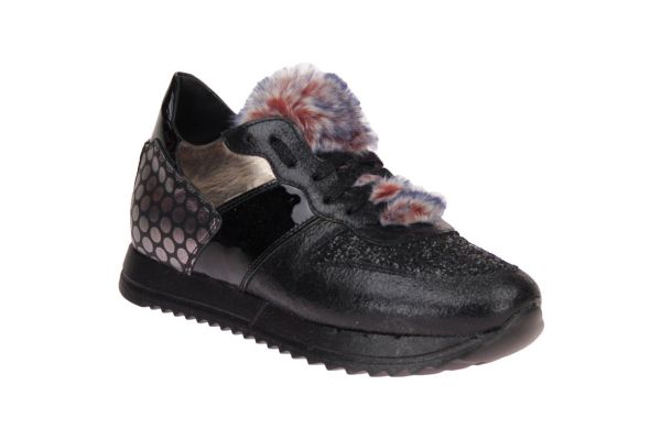 No Claim Cloe Zwarte Sneaker  (CLOE18) - MerkenOutlet