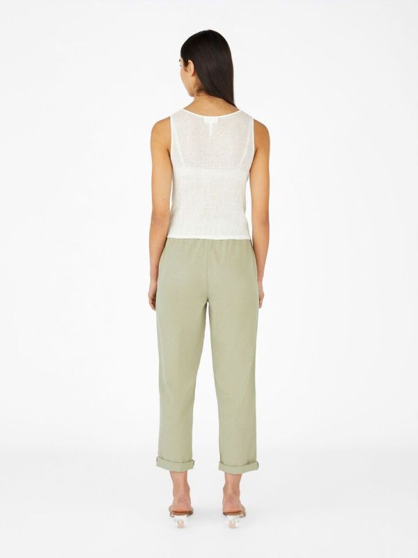 Object Yori S/L Knit Top Cloud Dancer  (23038922-clouddancer) - MerkenOutlet