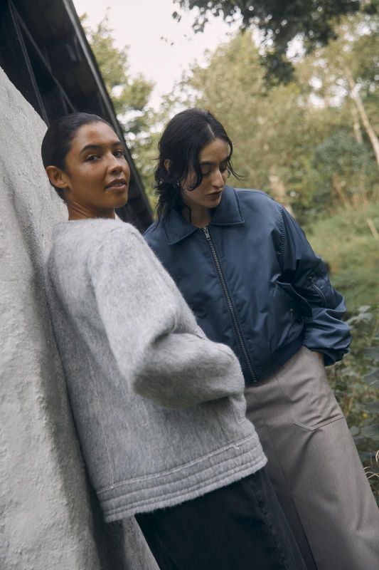 Object Kuna Jacket 131 Light Grey Melange  (23043663) - MerkenOutlet