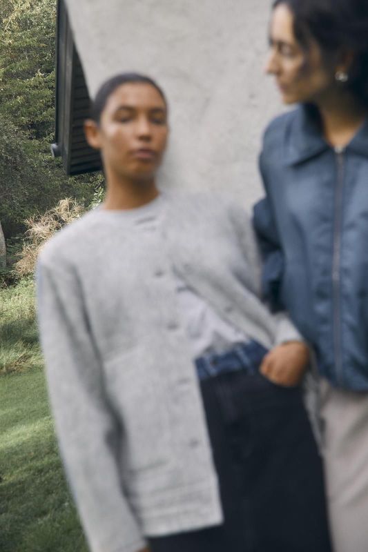 Object Kuna Jacket 131 Light Grey Melange  (23043663) - MerkenOutlet