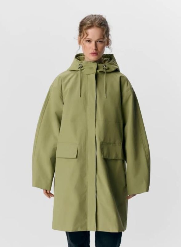 Object Jive OZ Wide Raincoat Mosstone  (23046035 mosestone) - MerkenOutlet