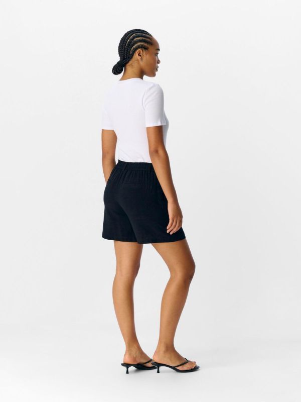 Object Sanne Lisa MW RE Shorts Black  (23046816 black) - MerkenOutlet