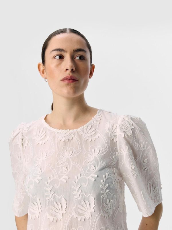 Object Mya 2/4 RE Top Cloud Dancer  (23048111 CLOUD DANCER) - MerkenOutlet