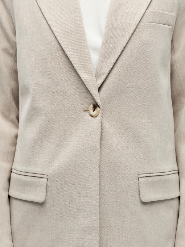 Object Lisa LO Blazer Humus Melange  (23048081 HUMUS) - MerkenOutlet