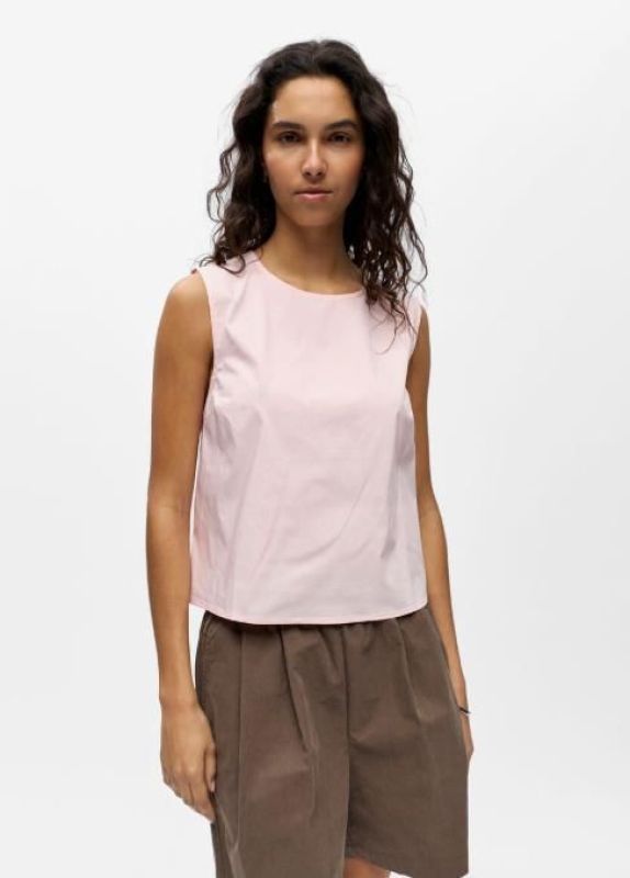 Object Paige LO S/L Top Pale Lilac  (23048392 PALE LILC) - MerkenOutlet