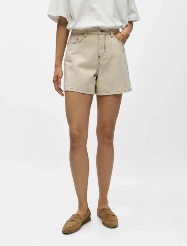Object Andrea HW Shorts Birch  (23048681 Birch) - MerkenOutlet