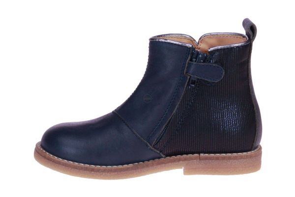 Ocra Blauwe Enkellaars  (C521-BLU) - MerkenOutlet