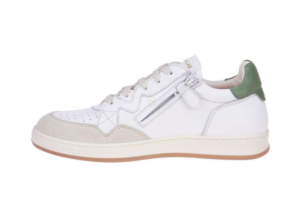 Ocra Wit-Groene Sneaker  (460) - MerkenOutlet