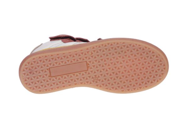 Ocra Beige-Cognac Velcroschoen  (D408-SETA) - MerkenOutlet