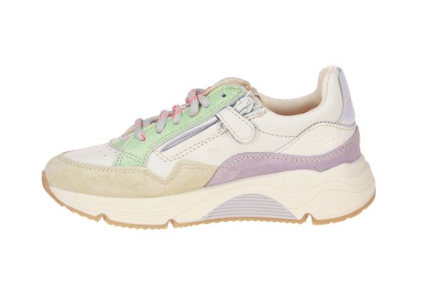 Ocra Offwhite-Roze Sneaker  (D370-23E20) - MerkenOutlet