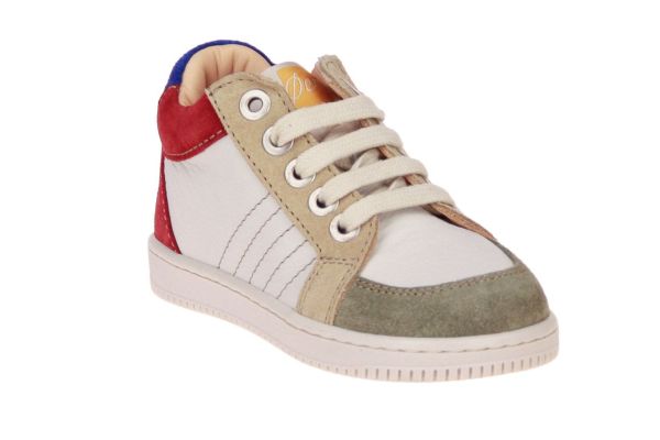 Ocra Beige-Multi Eerste Stapper  (D076-VIT/24I20) - MerkenOutlet