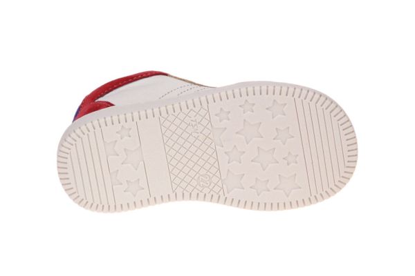 Ocra Beige-Multi Eerste Stapper  (D076-VIT/24I20) - MerkenOutlet