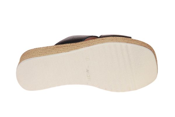 Oh! My Sandals Zwarte Slipper  (5444-NEGRO) - MerkenOutlet