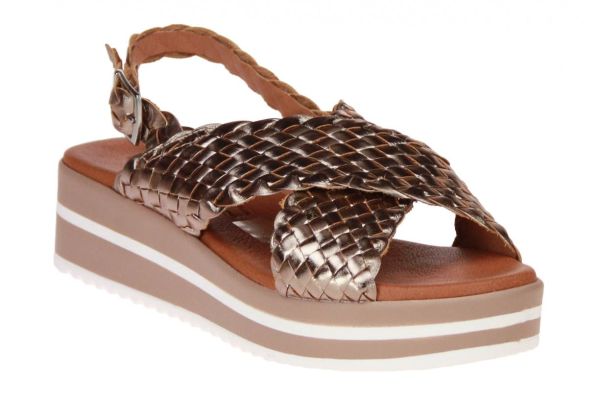 Oh! My Sandals Brons Sandaal  (5492-CAVA) - MerkenOutlet