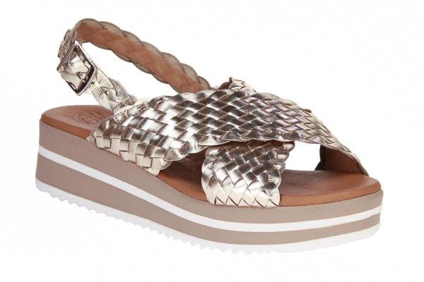 Oh My Sandals Sandaal Goud  (5492-CHAMPAGNE) - MerkenOutlet