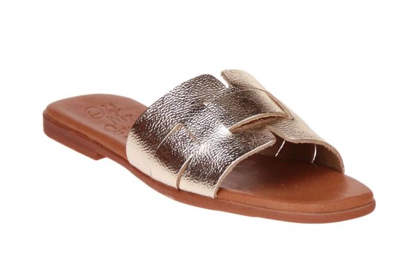 Oh My Sandals Doya Slipper Goud  (5550-CHAMPAGNE) - MerkenOutlet