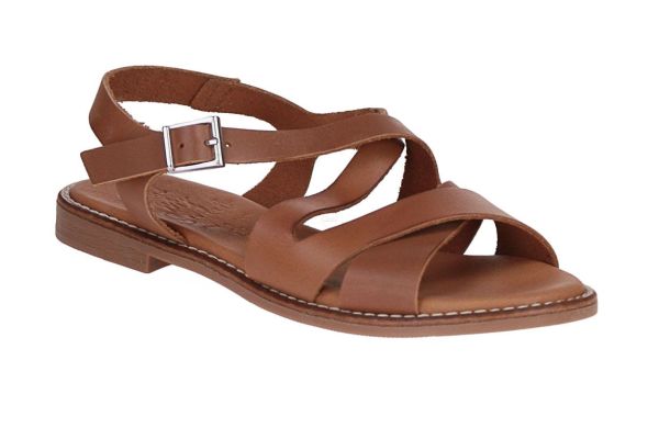 Oh My Sandals Cognac Sandaal  (5572-ROBLE) - MerkenOutlet