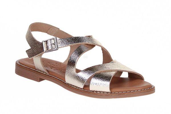 Oh My Sandals Goud Sandaal  (5572-DUNA CHAMPAGNE) - MerkenOutlet