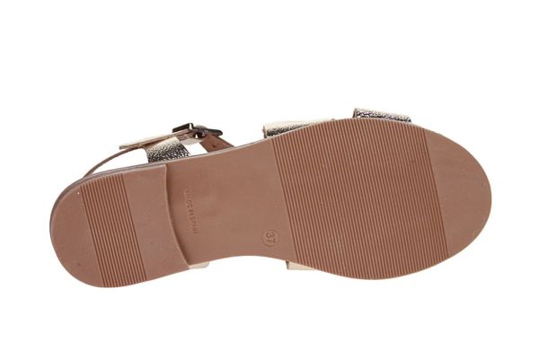 Oh My Sandals Goud Sandaal  (5572-DUNA CHAMPAGNE) - MerkenOutlet