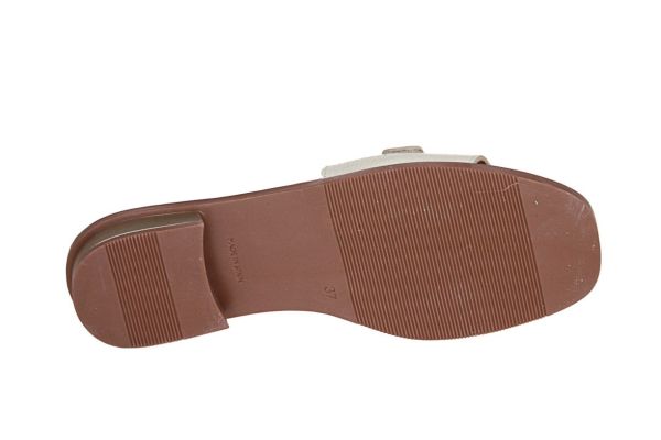 Oh My Sandals Beige Slipper  (5592-HIELO) - MerkenOutlet