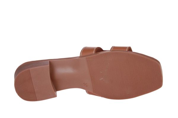 Oh My Sandals Camel Slipper  (5810A-ROBLE) - MerkenOutlet