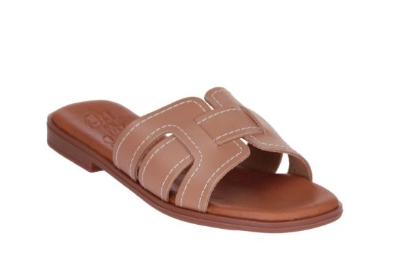Oh My Sandals Slipper Taupe  (5821 TAUPE) - MerkenOutlet