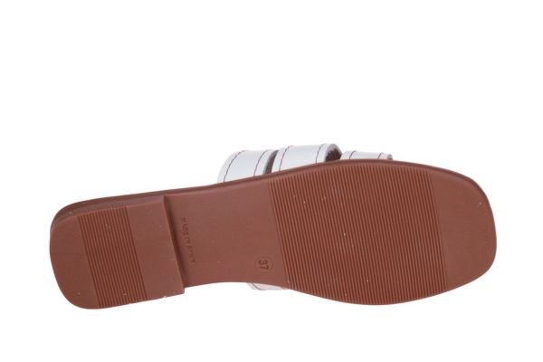 Oh My Sandals Slipper Wit  (5821 WHITE) - MerkenOutlet