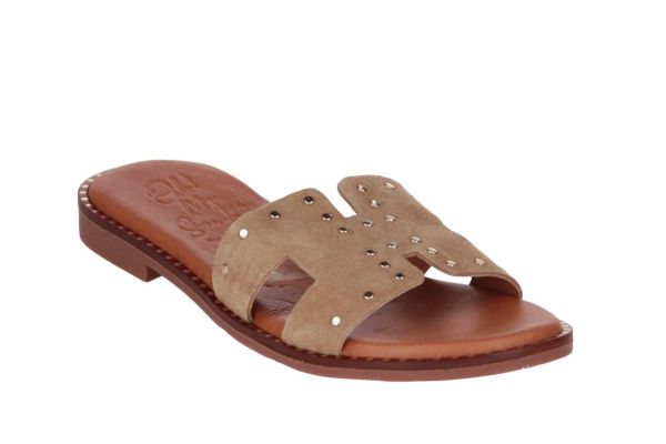 Oh My Sandals Slipper Taupe  (5840 SERRA ARGNA) - MerkenOutlet