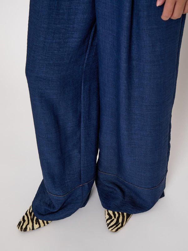 Peppercorn Ruth Pant Dark Navy Mel.  (PC8813-5270M) - MerkenOutlet