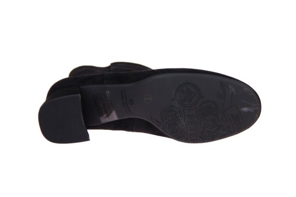 Peter Kaiser Zwart Suede Korte Laars  (94205.240) - MerkenOutlet