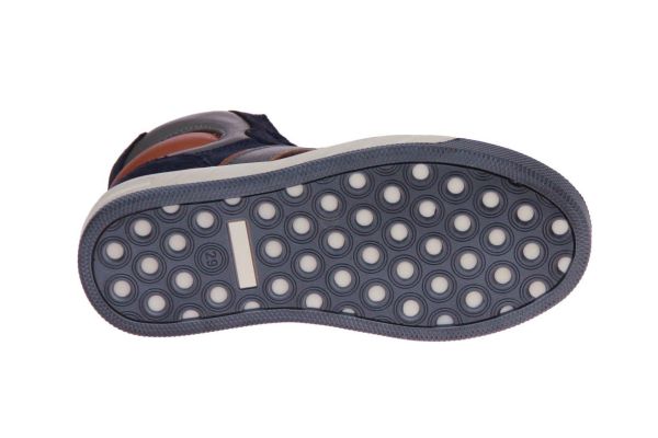 Pinocchio Blauw Hoge Sneaker  (P1263-46CO) - MerkenOutlet