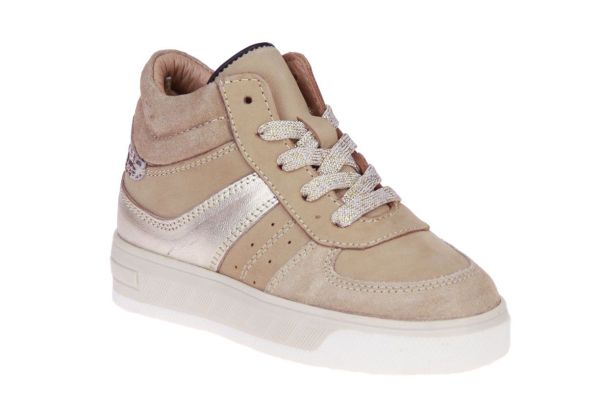 Pinocchio Beige Hoge Sneaker  (P1287-36CO) - MerkenOutlet