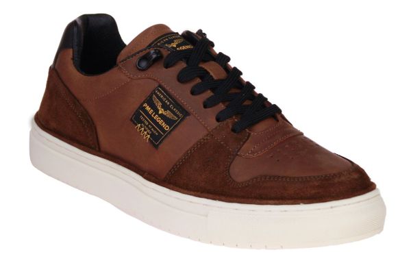 PME Legend Avizer Sneaker Chocolate Brown  (PBO2508160-8080) - MerkenOutlet