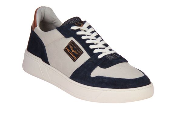 PME Legend Sneaker Beige-Blauw  (PBO2603200-599) - MerkenOutlet