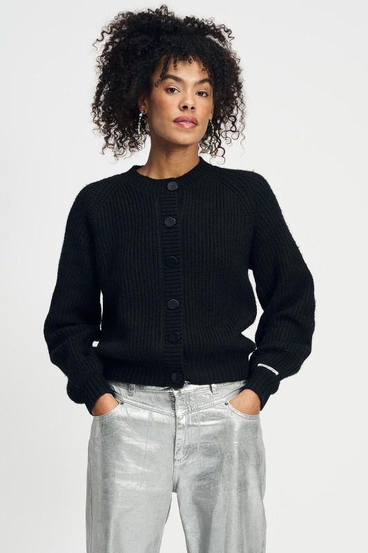 POM Amsterdam Cardigan Nero  (SP9014) - MerkenOutlet