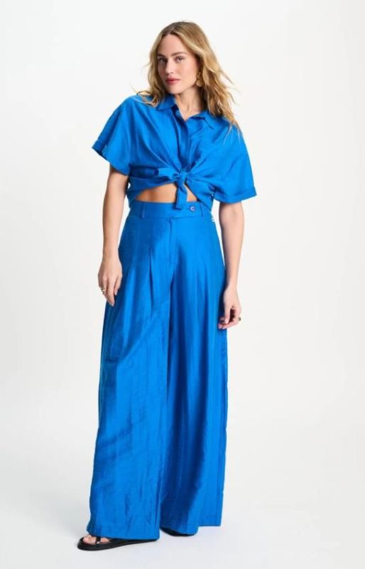 POM Amsterdam Pants Ocean Blue  (SP9561-650) - MerkenOutlet