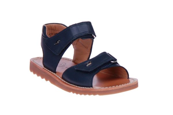 Pom d'Api Waff Easy Blauwe Sandaal  (WAFF-EASY) - MerkenOutlet