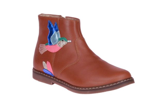 Pom d'Api City Colibri Cognac Enkellaars  (CITY-COLIBRI) - MerkenOutlet