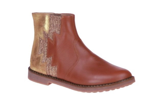 Pom d'Api Trip Elastiek Cognac Enkellaars  (TRIP-ELASTEK) - MerkenOutlet