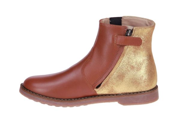 Pom d'Api Trip Elastiek Cognac Enkellaars  (TRIP-ELASTEK) - MerkenOutlet