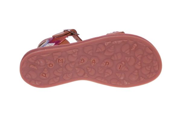 Pom d'Api Plagette Colibri Camel Sandaal  (PLAGETTE-COLIBRI) - MerkenOutlet