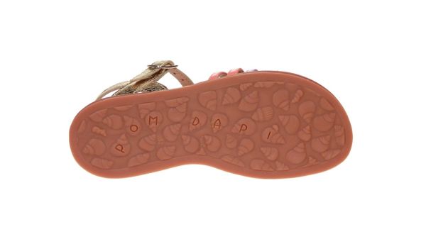 Pom d'Api Plagette Rainbow Sandaal  (PLAGETTE-RAINBOW) - MerkenOutlet