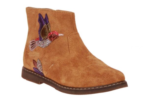 Pom d'Api Colibri Camel Enkellaars  (CITY-COLIBRI) - MerkenOutlet