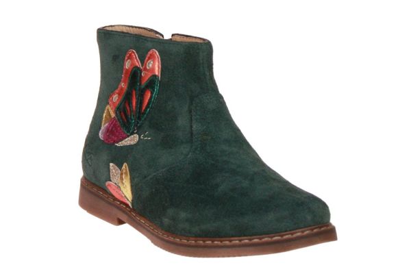 Pom d'Api City Fly Groene Enkellaars  (CITY-FLY) - MerkenOutlet