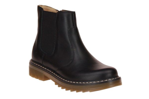 Pom d'Api Sid Jodzip Zwarte Korte Laars  (SID-JODZIP) - MerkenOutlet